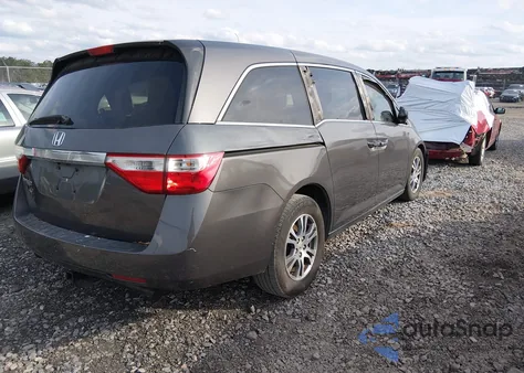 2012 Honda Odyssey Ex-L z USA, uszkodzony, nr VIN 5FNRL5H66CB139611